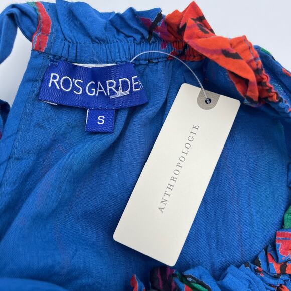 Anthropologie Ro's Garden Valley Halter Cover-Up Maxi Dress - Picture 3 of 8